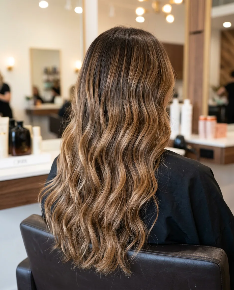 Lived-in balayage